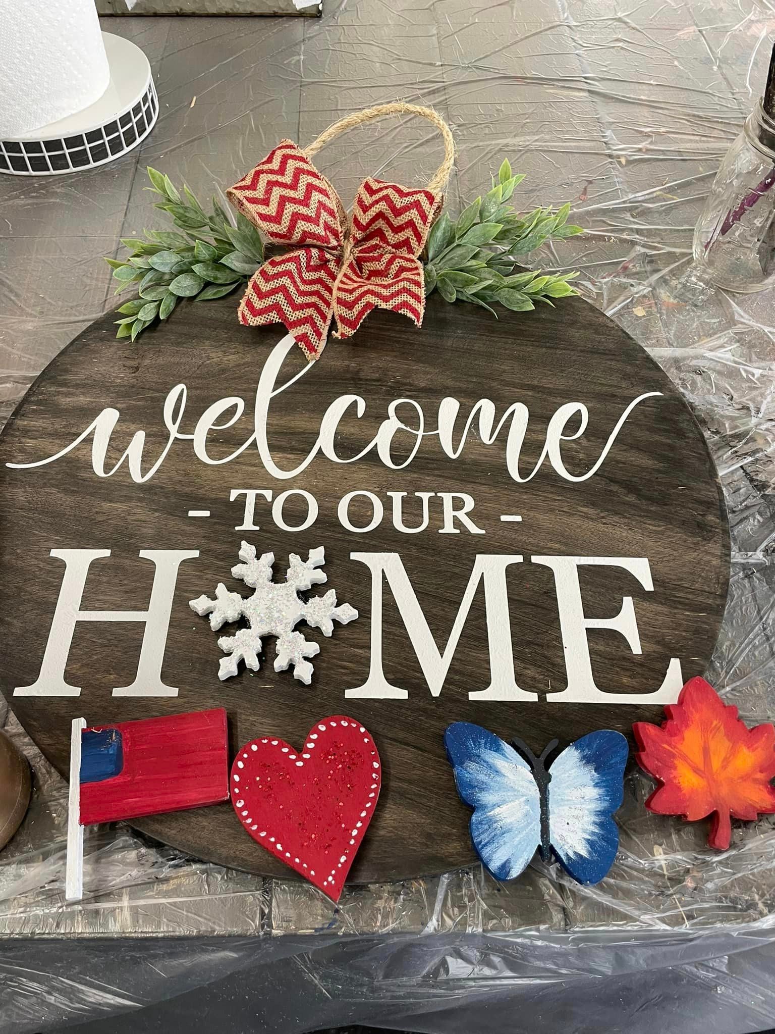 HOME Interchangeable Sign 